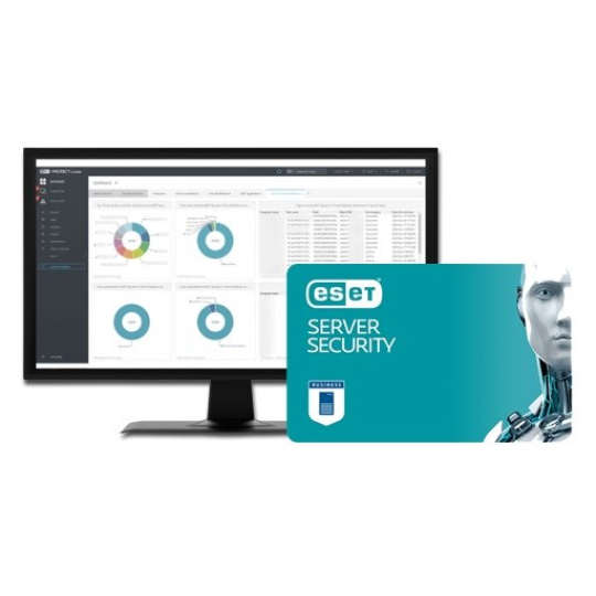 ESET Server Security pre 2 servery, predĺženie na 1 rok, EDU