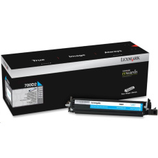 Lexmark azurový Developer Unit 700D2 pro C2132, CS31x, CS41x, CS51x, CS31x a CX41x - 40 000 str Lexmark azurový Developer Unit 700D2 pro C2132, CS31x, CS41x, CS51x, CS31x a CX41x - 40 000 str