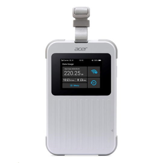 ACER Predator Connect X5, router s duálnym pripojením 5G<E, MediaTek T750 Quadcore 2GHz ARM Cortex, DDR4 1GB/Flash 1GB, W ACER Predator Connect X5, router s duálnym pripojením 5G<E, MediaTek T750 Quadcore 2GHz ARM Cortex, DDR4 1GB/Flash 1GB, W