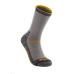 Naturehike sportovní merino ponožky vel. 40-43 - šedo-oranžové
