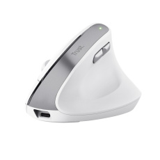 TRUST myš Bayo II Ergonomická vertikální myš, Bezdrátová, bílá TRUST myš Bayo II Ergonomická vertikální myš, Bezdrátová, bílá