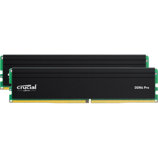 CRUCIAL DIMM DDR4 32GB (Kit of 2) 3200MHz CL22, Pro CRUCIAL DIMM DDR4 32GB (Kit of 2) 3200MHz CL22, Pro