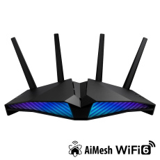 ASUS DSL-AX82U Dvojpásmový bezdrôtový modemový router AX5400 Wifi 6 VDSL, 4x gigabitový RJ45, 1x USB3.0, 1x gigabitová sieť WAN