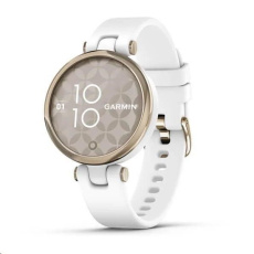 Garmin hodinky Lily Sport Cream Gold/White Silicone Band, EU Garmin hodinky Lily Sport Cream Gold/White Silicone Band, EU