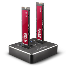 AXAGON ADSA-M2C, USB-C 3.2 Gen 2 - 2x M.2 dokovacie stanice NVMe SSD CLONE MASTER AXAGON ADSA-M2C, USB-C 3.2 Gen 2 - 2x M.2 dokovacie stanice NVMe SSD CLONE MASTER
