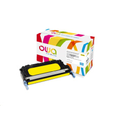 OWA Armor toner pre HP Color Laserjet 3800, 8000 strán, Q7582A JUMBO, žltá/žltá OWA Armor toner pre HP Color Laserjet 3800, 8000 strán, Q7582A JUMBO, žltá/žltá