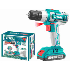 Total TDLI20024 vrtací šroubovák aku, 20V Li-ion, 2000mAh Total TDLI20024 vrtací šroubovák aku, 20V Li-ion, 2000mAh