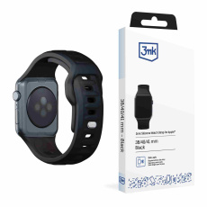 3mk Silicone Watch Strap pro Apple 38/40/41 mm Black 3mk Silicone Watch Strap pro Apple 38/40/41 mm Black