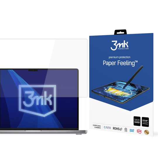 3mk Paper Feeling pro Apple Macbook Pro 16 M1/M2/M3/M4 3mk Paper Feeling pro Apple Macbook Pro 16 M1/M2/M3/M4