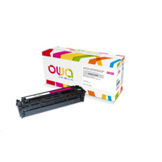 OWA Armor toner pre HP Laserjet Pro CP1525, 1300 strán, CE323A, červená/purpurová OWA Armor toner pre HP Laserjet Pro CP1525, 1300 strán, CE323A, červená/purpurová