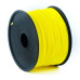 GEMBIRD Tlačová struna (vlákno) ABS, 1,75 mm, 1 kg, žltá