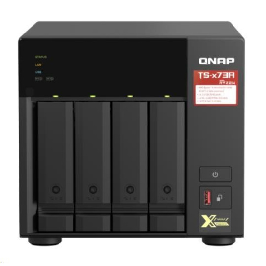 QNAP TS-473A-8G (4C/Ryzen V1500B/2,2 GHz/8 GBRAM/4xSATA/2xM.2/2x2,5GbE/4xUSB3.1/2xPCIe)