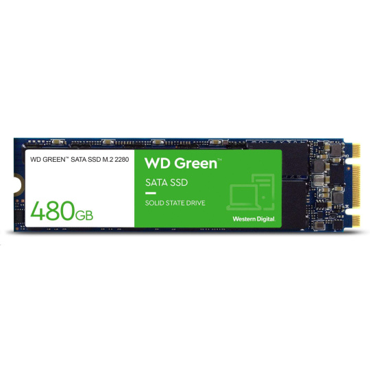 WD GREEN SSD WDS480G3G0B 480GB M.2, (R:540, W:465MB/s)