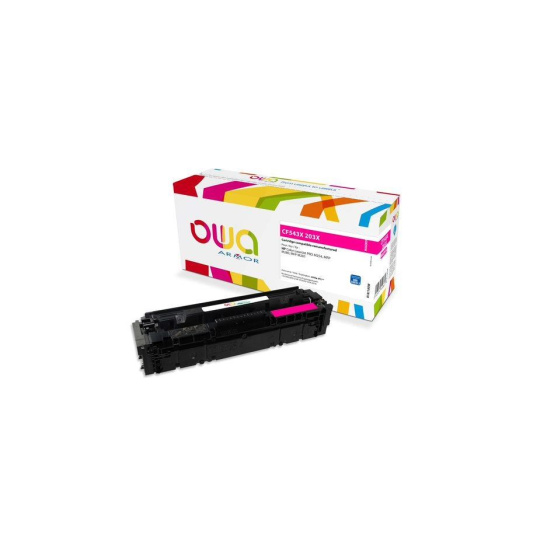 OWA Armor toner pre HP Color LaserJet Pro M254, M280, M281,203X M,2500 ks.červená/magenta (CF543X M)