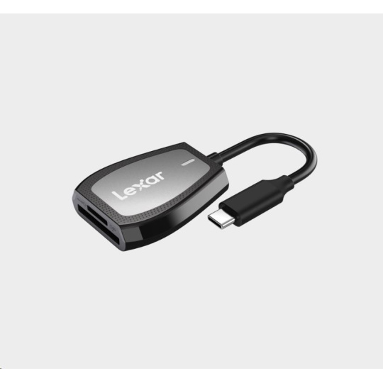 Lexar Cardreader SD & microSD (LRW470U) UHS-II Dual-Slot Reader (USB-C) Lexar Cardreader SD & microSD (LRW470U) UHS-II Dual-Slot Reader (USB-C)