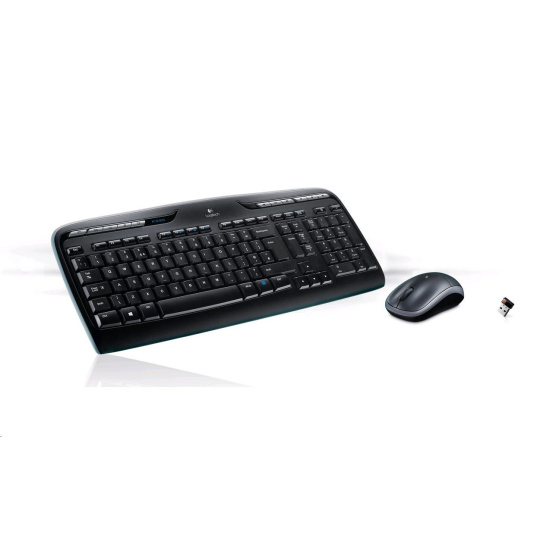 Bezdrôtový stolný počítač Logitech Wireless Desktop MK330, USA