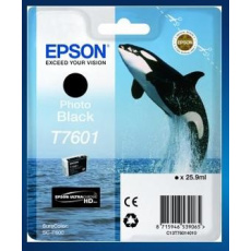 Čierny atrament EPSON ULTRACHROME HD "Scythe" - Photo Black - T7601 (25,9 ml) Čierny atrament EPSON ULTRACHROME HD "Scythe" - Photo Black - T7601 (25,9 ml)