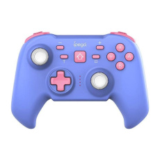 iPega PG-SW062C herní ovladač pro PS 3/Nintendo Switch/Android/iOS/Windows, modrý