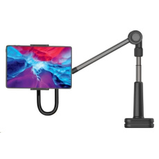 FIXED univerzální držák RELAX na tablet/telefon pro upevnění na stůl s otočným a nastavitelným ramenem, černá FIXED univerzální držák RELAX na tablet/telefon pro upevnění na stůl s otočným a nastavitelným ramenem, černá