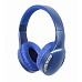GEMBIRD Sluchátka BTHS-01, mikrofon, Bluetooth, modré