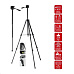 BAZAR - Braun stativ LW 168S (62-168cm, 1500 g, 3-směrná hlava, max.5kg, monopod) - POŠKOZENÝ OBAL