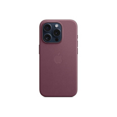 APPLE iPhone 15 Pro FineWoven Case with MagSafe - Mulberry APPLE iPhone 15 Pro FineWoven Case with MagSafe - Mulberry