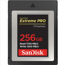 SanDisk Extreme Pro CFexpress Card 256GB, Type B, 1700MB/s Read, 1200MB/s Write SanDisk Extreme Pro CFexpress Card 256GB, Type B, 1700MB/s Read, 1200MB/s Write