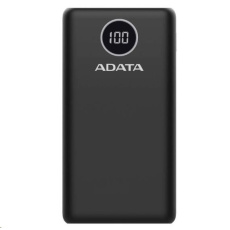ADATA PowerBank P20000QCD - externá batéria pre mobilný telefón/tablet 20000mAh, 2,1A, čierna (74Wh) ADATA PowerBank P20000QCD - externá batéria pre mobilný telefón/tablet 20000mAh, 2,1A, čierna (74Wh)