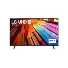 LG UT81 43" TV, 4K Ultra HD, webOS, Direct LED, HDR, ThinQ, WiFi, Bluetooth LG UT81 43" TV, 4K Ultra HD, webOS, Direct LED, HDR, ThinQ, WiFi, Bluetooth
