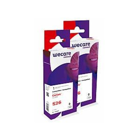 WECARE Armor kazeta pre CANON iP4850 (CLI526BK), sada čierna, 2x10,5 ml