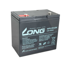 LONG batéria 12V 55Ah M6 LongLife 12 rokov (WPL55-12N) LONG batéria 12V 55Ah M6 LongLife 12 rokov (WPL55-12N)