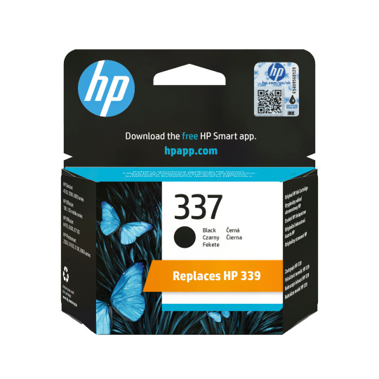 HP 337 Black Ink Cart, 11 ml, C9364EE (420 pages) HP 337 Black Ink Cart, 11 ml, C9364EE (420 pages)