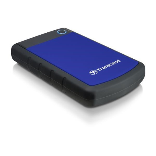 Externý pevný disk TRANSCEND 2,5" USB 3.1 StoreJet 25H3B, 2 TB, modrý (odolný voči nárazom)