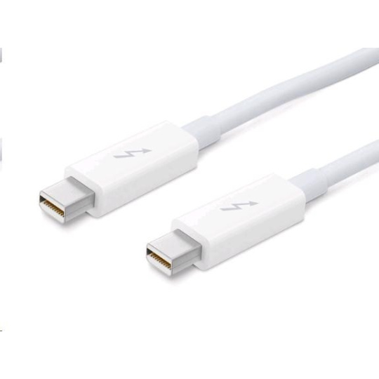 Kábel APPLE Thunderbolt (2.0 m, biela)