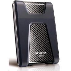 Externý pevný disk ADATA 4TB 2,5" USB 3.1 DashDrive Durable HD650, čierny (gumový, odolný voči nárazom)