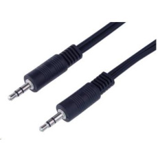 Kábel PREMIUMCORD Jack 3,5 mm - 3,5 mm M/M 0,5 m Kábel PREMIUMCORD Jack 3,5 mm - 3,5 mm M/M 0,5 m