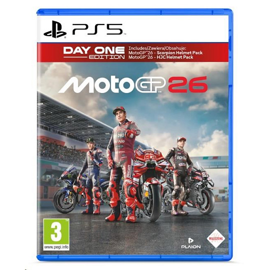 PS5 hra MotoGP 26 Day One Edition PS5 hra MotoGP 26 Day One Edition