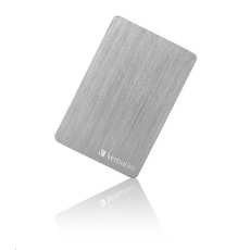 VERBATIM HDD 2.5" 2TB prenosný pevný disk Store 'n' Go ALU Slim USB 3.2, vesmírne šedá VERBATIM HDD 2.5" 2TB prenosný pevný disk Store 'n' Go ALU Slim USB 3.2, vesmírne šedá