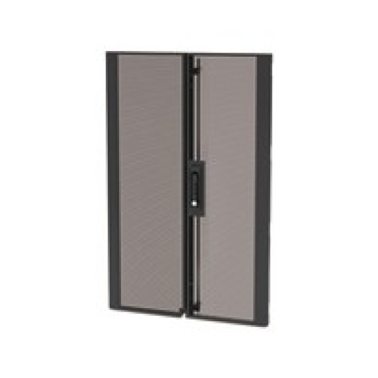 APC NetShelter SX Colocation 20U 600 mm široké perforované delené dvere čierne