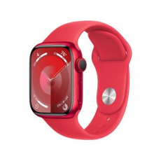 APPLE Watch Series 9 GPS 45mm RED Aluminium Case with RED Sport Band - S/M APPLE Watch Series 9 GPS 45mm RED Aluminium Case with RED Sport Band - S/M