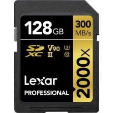 Lexar Pro 2000X SDHC/SDXC UHS-II U3(V90) R300/W260 (bez čítačky kariet) 128 GB Lexar Pro 2000X SDHC/SDXC UHS-II U3(V90) R300/W260 (bez čítačky kariet) 128 GB