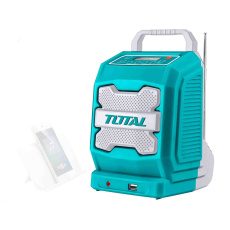 Total TJRLI2001 rádio AKU, 20V Li-ion, 2000mAh, industrial