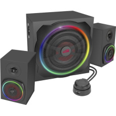 SPEED LINK reproduktory GRAVITY RGB 2.1 Subwoofer System, černá SPEED LINK reproduktory GRAVITY RGB 2.1 Subwoofer System, černá