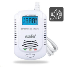 BAZAR - SAFE 808 COM Kombinovaný detektor CO a výbušných plynů - Po opravě (Komplet) BAZAR - SAFE 808 COM Kombinovaný detektor CO a výbušných plynů - Po opravě (Komplet)