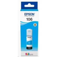 Fľaštička s atramentom EPSON 106 EcoTank Cyan Fľaštička s atramentom EPSON 106 EcoTank Cyan