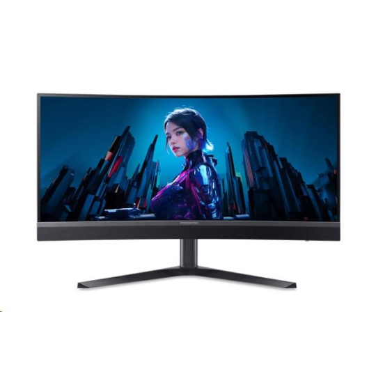 ACER LCD Predator X X34GS,34",3440×1440@180Hz QFD,550cd/m2,1ms,DP,HDMI,USB-B,USB-C,USB3.0,VESA