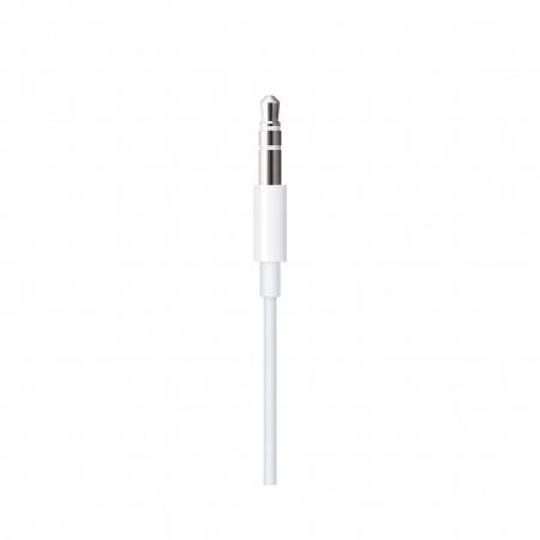 APPLE Lightning na 3.5 mm audio kábel (1.2m) - biela