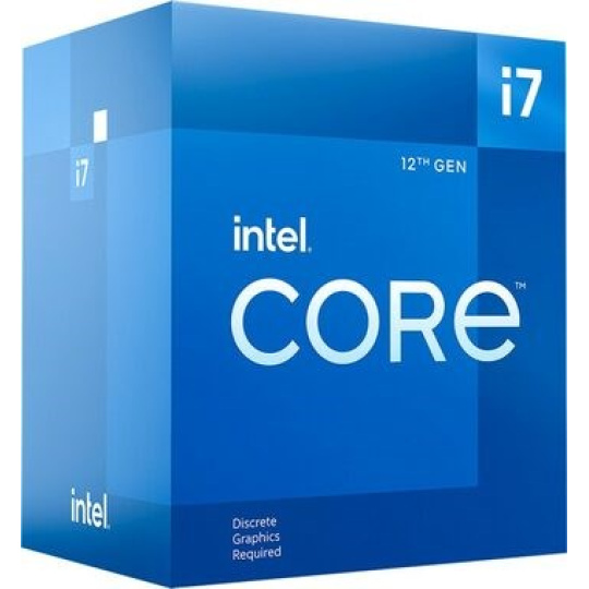 CPU INTEL Core i7-12700F, 2,10 GHz, 25 MB L3 LGA1700, BOX (bez VGA)