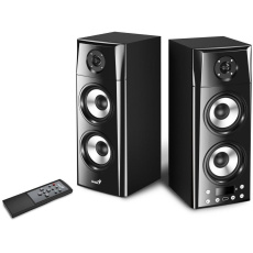 BAZAR - GENIUS reproduktory SP-HF2800 BT/ 2.0/ 60W/ Dřevěné/ Bluetooth/ USB/ dálkové ovládání - Poškozený obal (Komplet) BAZAR - GENIUS reproduktory SP-HF2800 BT/ 2.0/ 60W/ Dřevěné/ Bluetooth/ USB/ dálkové ovládání - Poškozený obal (Komplet)