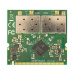 Karta MikroTik R52HnD mini-PCI, vysoký výkon 400 mW, dvojpásmová 2.4/5GHz 802.11a/b/g/n, 2x MMCX